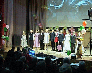 100 лет средней школе в Пасегово