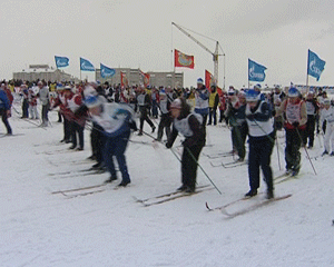 «Лыжня России» в поселке Радужный