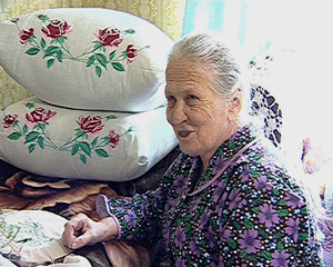 Вышивальщица из Кикнура