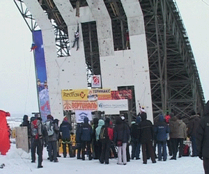 Чемпионат страны по ледолазанию