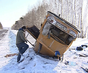 Полет на автомобиле