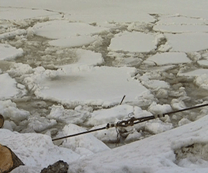 Половодье в поселке Ивановка Даровского района