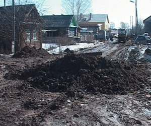 Обратная сторона благ цивилизации поселка Новый