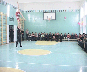 Новый спортзал в профессиональном училище №25