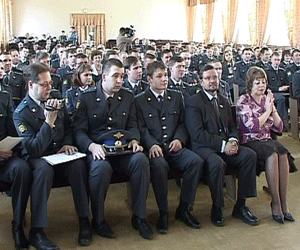 Торжественное собрание, посвященное 45-летию службы следования