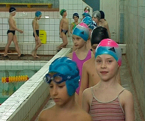 Первенство по плаванию среди дошкольников 