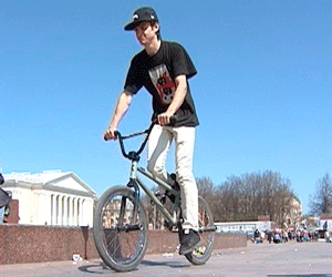 Кировские велосипедисты осваивают БМХ