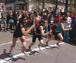 Майская эстафета в Яранске