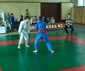 Чемпионат области по дзюдо в посёлке Красная Поляна Вятскополянского района