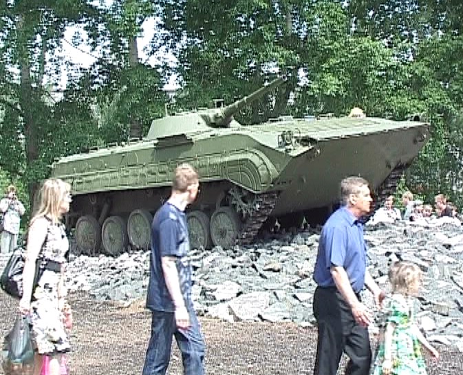 Бой на горной дороге - в центре Кирово-Чепецка