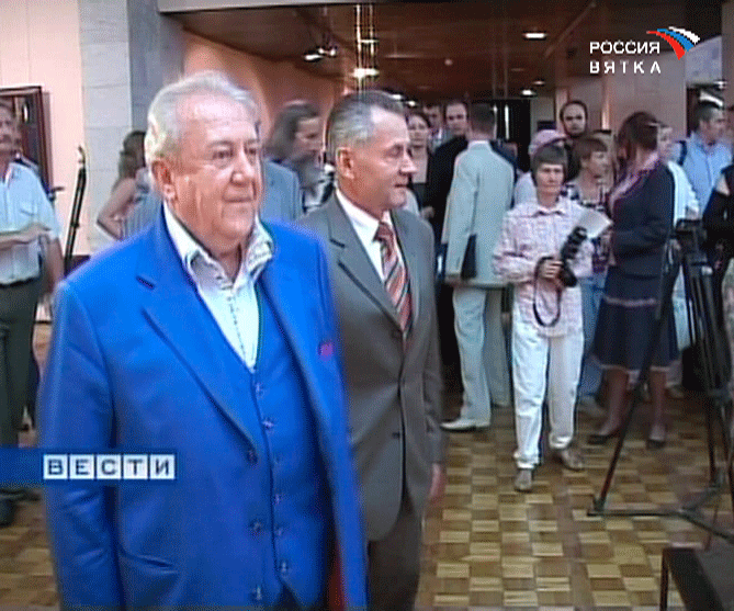 Зураб Церетели покорил кировчан южным темпераментом