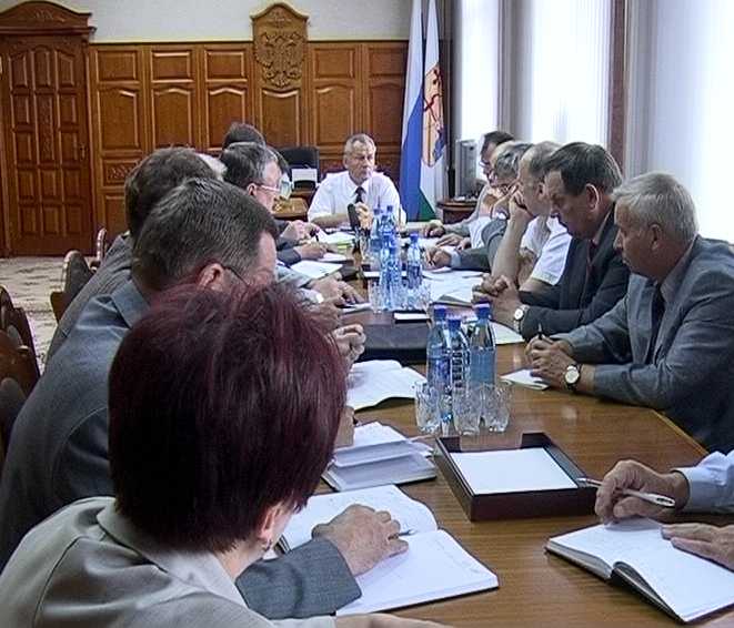 Оперативное совещание губернатора