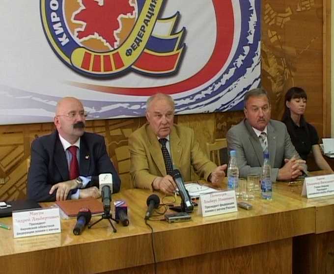 Встреча Альберта Поморцева с журналистами