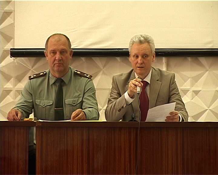 Совместная  коллегия департамента здравоохранения и противопожарной службы