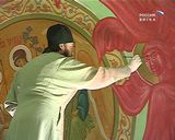 Роспись храма с помощью божьей