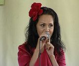 На сцене - сотрудники уголовно-исполнительной системы