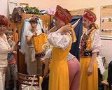 На сцене - сотрудники уголовно-исполнительной системы