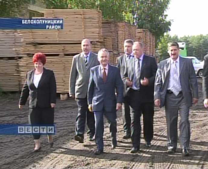 Визит Николая Шаклеина в Белохолуницкий район