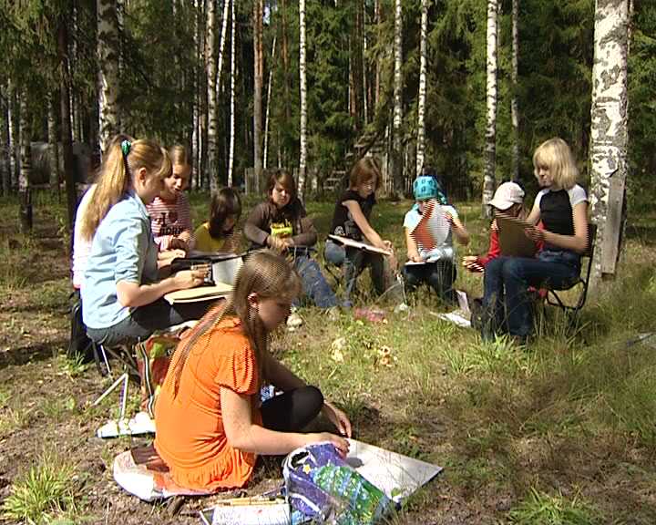 Всероссийский пленэр для юных художников