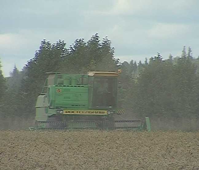 В области продолжается уборочная страда