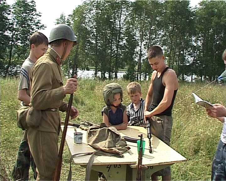 Полевой лагерь для поисковых отрядов