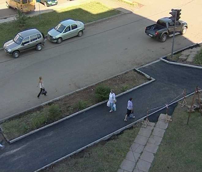 Ремонт тротуаров в городе Кирове