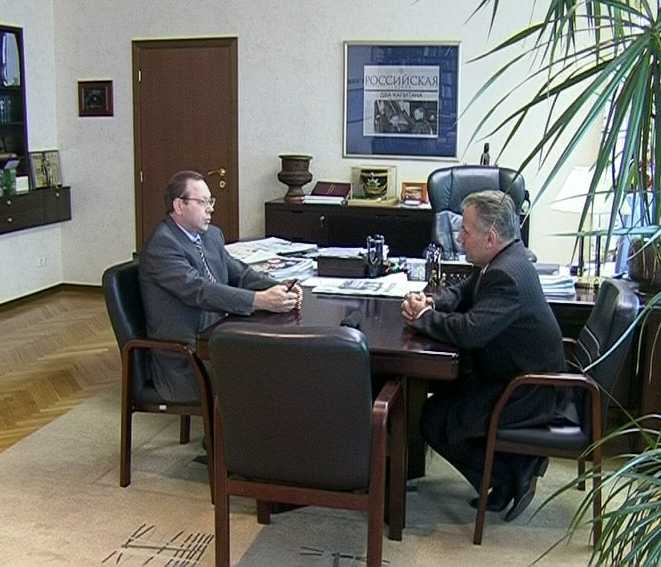 Николай Шаклеин встретился с руководством и коллективом «Российской газеты».