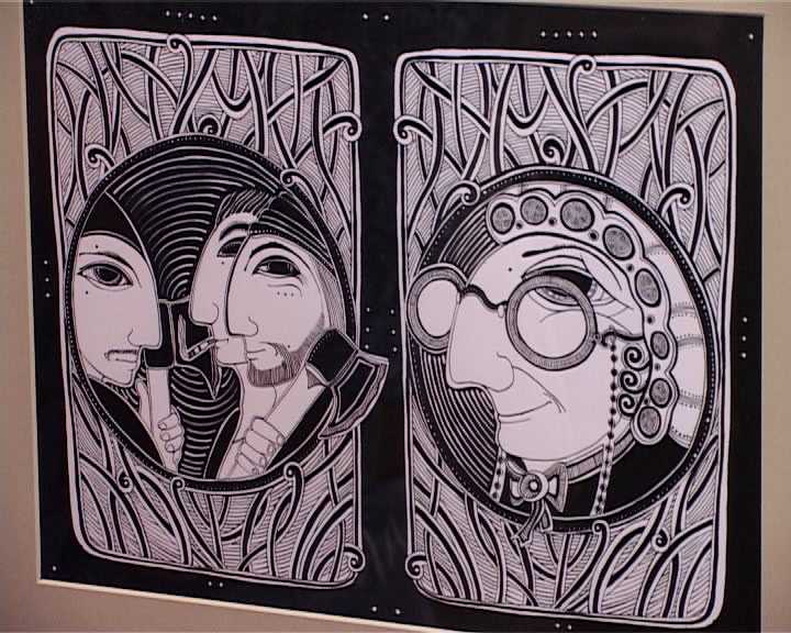 Выставка молодых художников