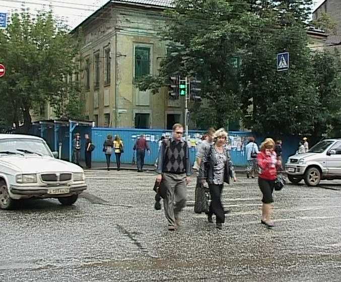 Проверка состояния пешеходных переходов