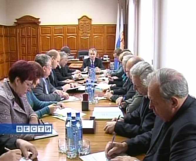 Оперативное совещание губернатора
