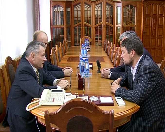 Рабочая  встреча губернатора с исполнительным вице-президентом «Комплексных энергетических систем»