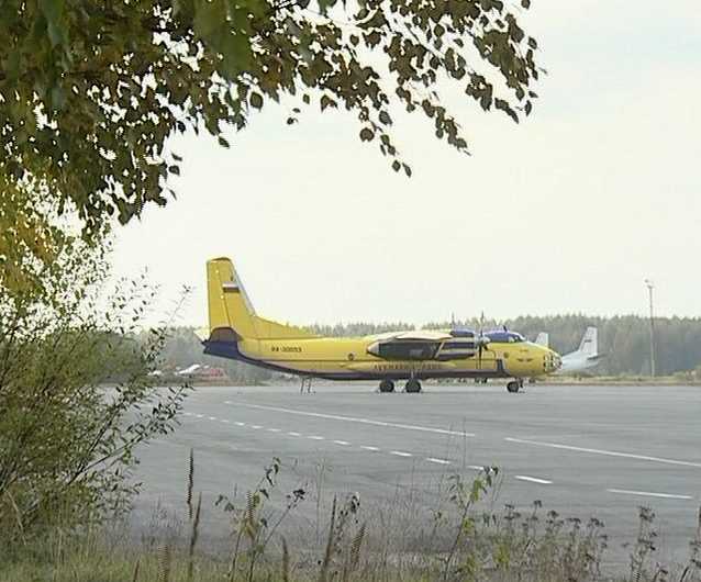 Посадка самолета в условиях грозы завершилась благополучно