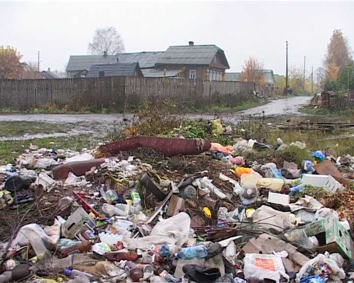 Показательная уборка для жителей поселка Новый