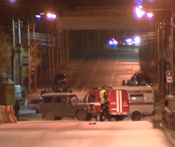 Съёмочная группа стала свидетелем крупной милицейской операции