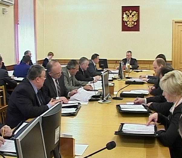Заседание правительства Кировской области