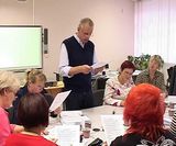 Открытый урок в институте повышения квалификации учителей