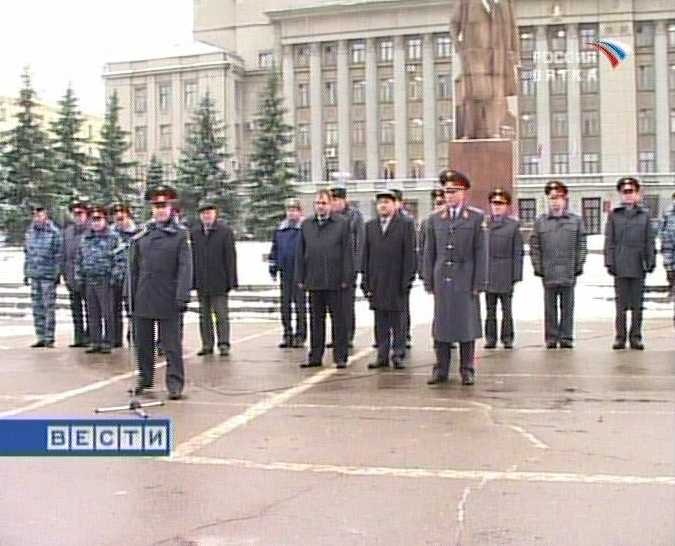 Гарнизонный развод на Театральной площади