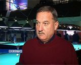 Турнир по бильярду накануне Дня милиции