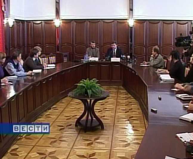 Встреча Никиты Белых с журналистами