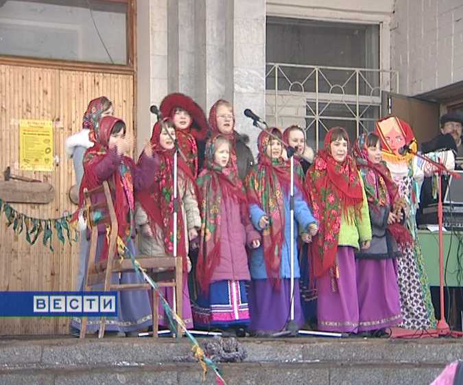 Масленица в  Костино
