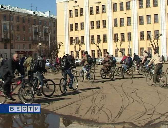 Акция велосипедистов
