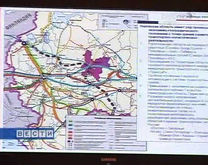Схема территориального планирования области
