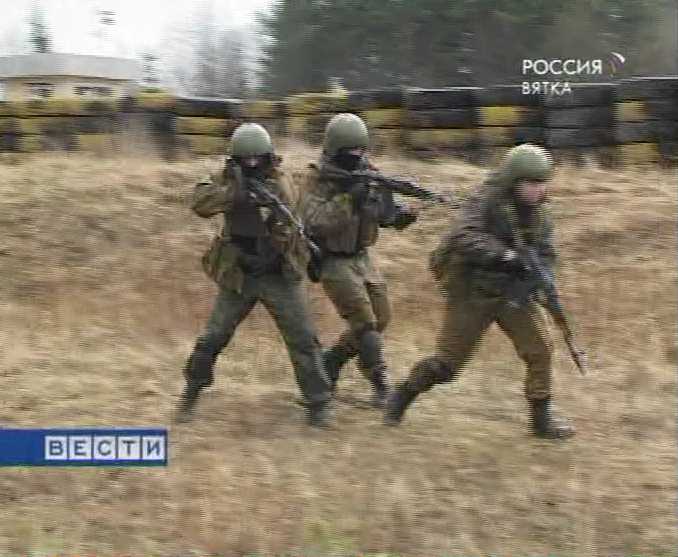 Учения спецподразделений УВД