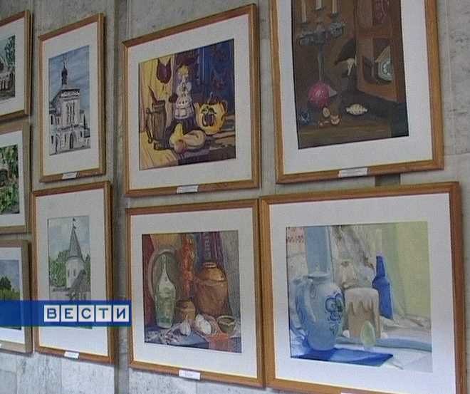 Выставка юных художников