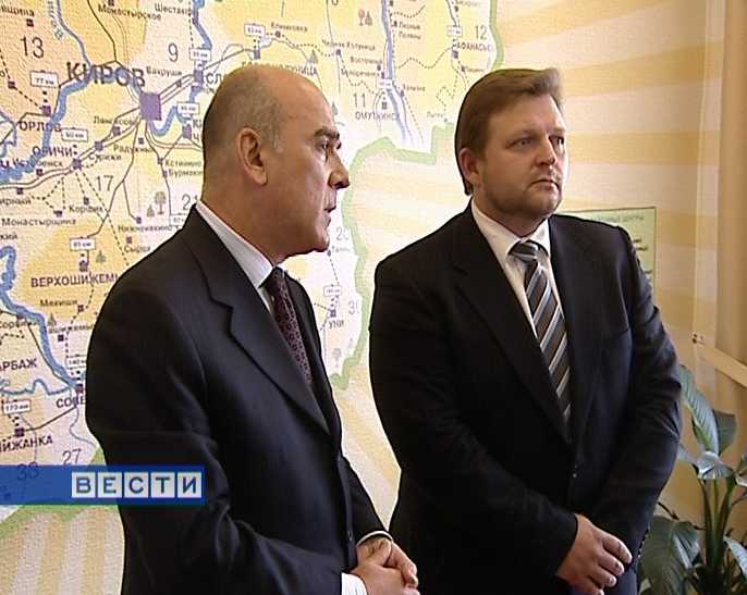 Встреча Никиты Белых с начальником ГЖД