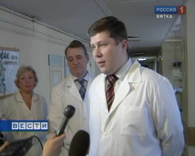 Визит Дмитрия Матвеева в онкодиспансер