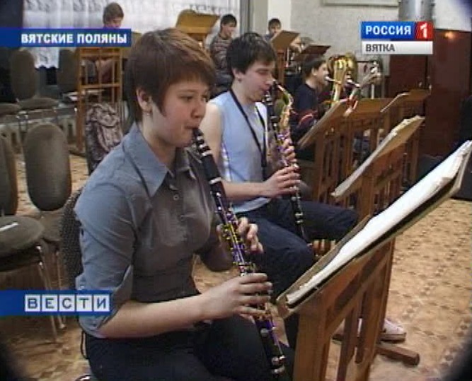 Юная кларнетистка