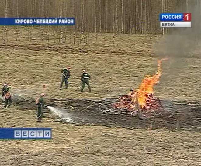 Учения пожарных