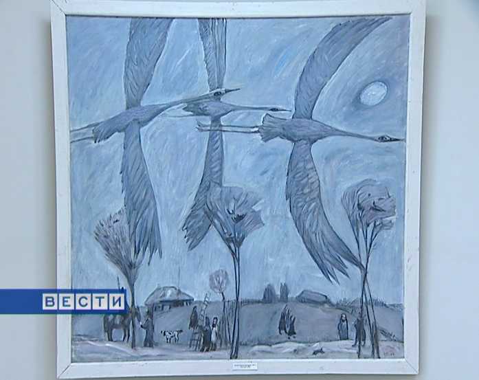 Выставка  в художественной школе