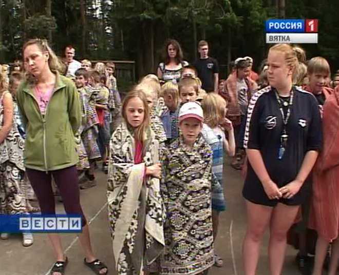 Учения в лагере